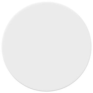vidaXL Plateau de table &Oslash; 30 x 1,5 cm Rond Bois d'ing&eacute;nierie Blanc