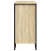 vidaXL Buffet ch&ecirc;ne sonoma 78x35,5x74,5 cm bois d'ing&eacute;nierie