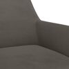 vidaXL Chaises pivotantes &agrave; manger lot de 2 Gris fonc&eacute; Velours