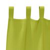 vidaXL Rideaux occultants avec anneaux 2 pcs Vert 260 x 140 cm