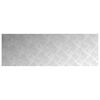 vidaXL Nez de marche Rectangulaire 2 pcs Argent&eacute; 90 x 30 cm Aluminium