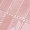 vidaXL Carrelage rectangulaire 10 pcs Rose 29 x 23 x 0,08 cm