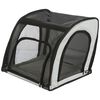 TRIXIE Si&egrave;ge d'auto pour animaux de compagnie 44x40x37 cm Gris et noir