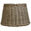 vidaXL Abat-jour Osier 45x28 cm Marron