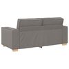 vidaXL Canap&eacute; 2 places Taupe 180x78x84 cm Tissu