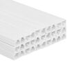 vidaXL Goulotte de c&acirc;ble 20x10 mm 30 m PVC