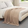 vidaXL Jet&eacute; Camel 170 x 130 cm Toison