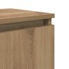 vidaXL Cabinet de chevet Ch&ecirc;ne artisanal 40 x 30 x 50 cm