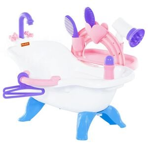 Polesie Wader Jeu d'enfants 7 pcs pour bain de poup&eacute;e 83x53x41,5 cm PP