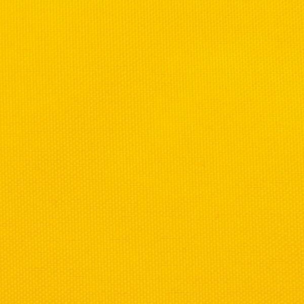 vidaXL Voile de parasol tissu oxford triangulaire 4,5x4,5x4,5 m jaune