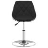 vidaXL Chaise de salle &agrave; manger Noir et blanc Similicuir