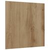 vidaXL Panneaux d&eacute;coratifs 50 pc Ch&ecirc;ne artisanal 30 x 30 x 0,27 cm