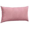 vidaXL Coussins de canap&eacute; 2 pcs Rose 80 x 40 cm