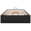 vidaXL Cadre de lit ottoman sans matelas noir 90x200 cm similicuir