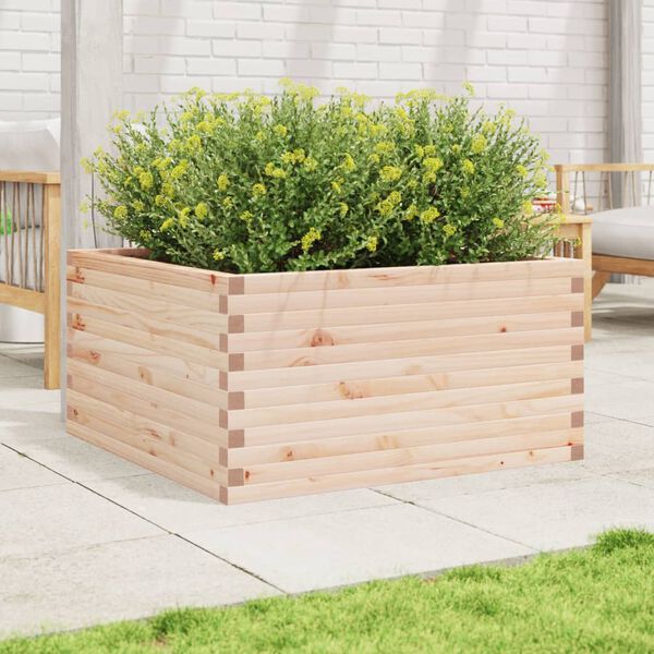 vidaXL Jardini&egrave;re 90x90x46 cm bois de pin massif