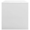vidaXL Table basse Blanc brillant 100x40x40 cm Bois d&rsquo;ing&eacute;nierie
