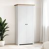 vidaXL Garde-robe Blanc 80x50x171,5 cm Pin massif Assortiment Panama