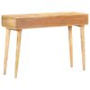 vidaXL Table console 115x35x76 cm Bois de manguier massif