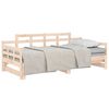 vidaXL Lit coulissant sans matelas bois de pin solide
