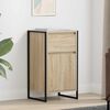 vidaXL Buffet avec tiroir Sonoma 81 x 36 x 150.5 cm Bois d'ing&eacute;nierie