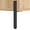 vidaXL Buffet chêne sonoma 34,5x32,5x90 cm bois d'ingénierie