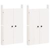 vidaXL Armoire de cuisine d'ext&eacute;rieur blanc bois de pin massif