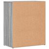 vidaXL Buffets 2 pcs sonoma gris 60x31x70 cm bois d'ing&eacute;nierie