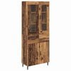 vidaXL Haut Armoire 2 pc Bois Ancien 69,5 x 34 x 180 cm
