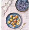 Cosy & Trendy Assiette &agrave; motif de cercles Atlantis 4 pcs &Oslash;27,5 cm bleu