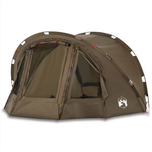vidaXL Tente de p&ecirc;che 2 personnes vert olive imperm&eacute;able