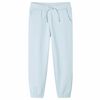 vidaXL Pantalon de surv&ecirc;tement pour enfants bleu clair 128