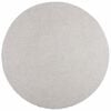 vidaXL Tapis d'int&eacute;rieur LUGO Cr&egrave;me et gris &Oslash; 120 CM Polyester