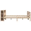 vidaXL Lit biblioth&egrave;que sans matelas 180x200 cm bois massif de pin
