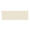vidaXL Banc d'angle de jardin avec coussins 150cm Bois d'acacia massif
