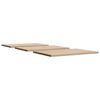 vidaXL Dessus de table 3 pcs 80x53x1,7cm rectangulaire bois pin massif