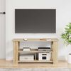 vidaXL Support de t&eacute;l&eacute;vision Ch&ecirc;ne Sonoma 100 x 40 x 50 cm