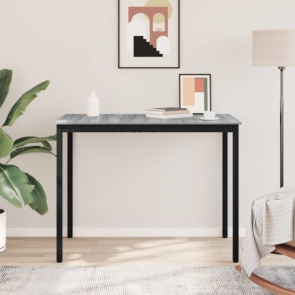 vidaXL Table de bar debout Bois d'ing&eacute;nierie
