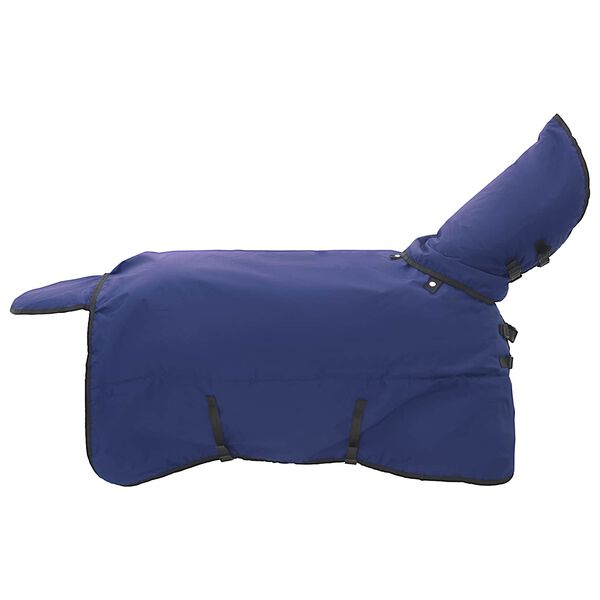 vidaXL Couverture &Eacute;quine Vert fonc&eacute; et noir 115 cm Polyester