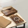vidaXL Panneaux d&eacute;coratifs 150 pcs Bois ancien 15 x 21 x 0,27 cm
