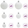 vidaXL Sapin de No&euml;l Artificiel &agrave; Branches Articul&eacute;es Blanc 150 cm