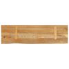vidaXL Dessus de table &agrave; bord vivant 100x40x2,5cm bois massif manguier
