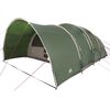 vidaXL Tente tunnel avec toit avec stockage Vert 710 x 460 x 245 cm