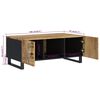 vidaXL Table basse 100x54x40cm bois de manguier solide et d'ing&eacute;nierie