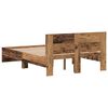 vidaXL Cadre de lit Bois Ancien 203 x 185 x 70 cm Bois d'ing&eacute;nierie