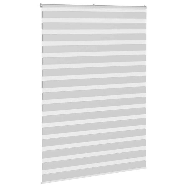 vidaXL Store z&egrave;bre gris clair largeur du tissu 160,9 cm polyester