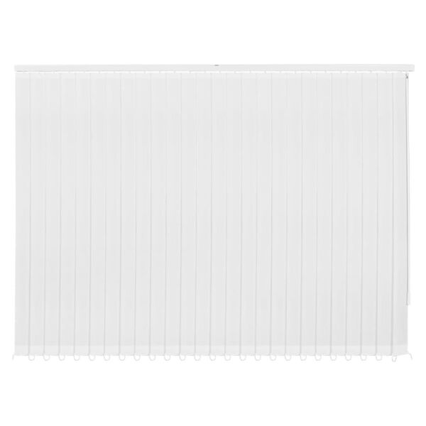 vidaXL Store vertical 150 x 180 cm Tissu Blanc