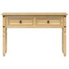 vidaXL Table console Corona 115x46x73 cm bois de pin massif