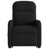 vidaXL Fauteuil de massage inclinable Noir Tissu