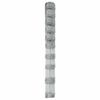 vidaXL Cl&ocirc;ture de prairie Argent&eacute; 50 x 1,2 m Acier galvanis&eacute;