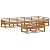 vidaXL Ensemble de canap&eacute;s d'ext&eacute;rieur 8 pcs Naturel